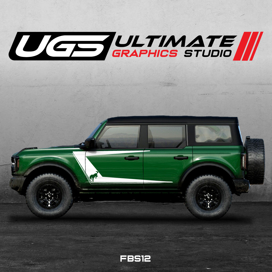 Ford Bronco Vinyl Decals Graphics Custom Design