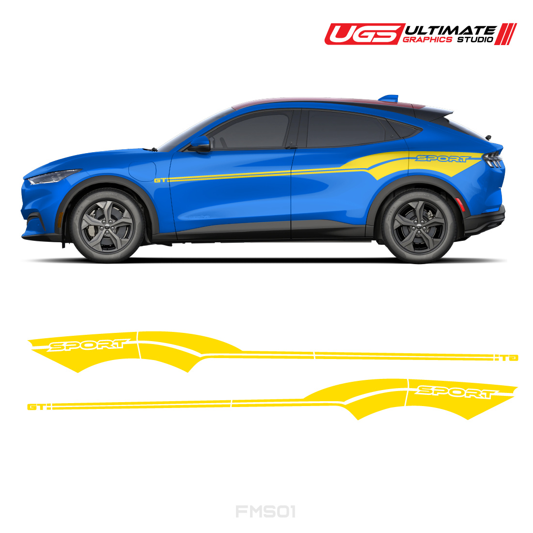 Vinyl Decals Graphics Custom Design Racing Stripe