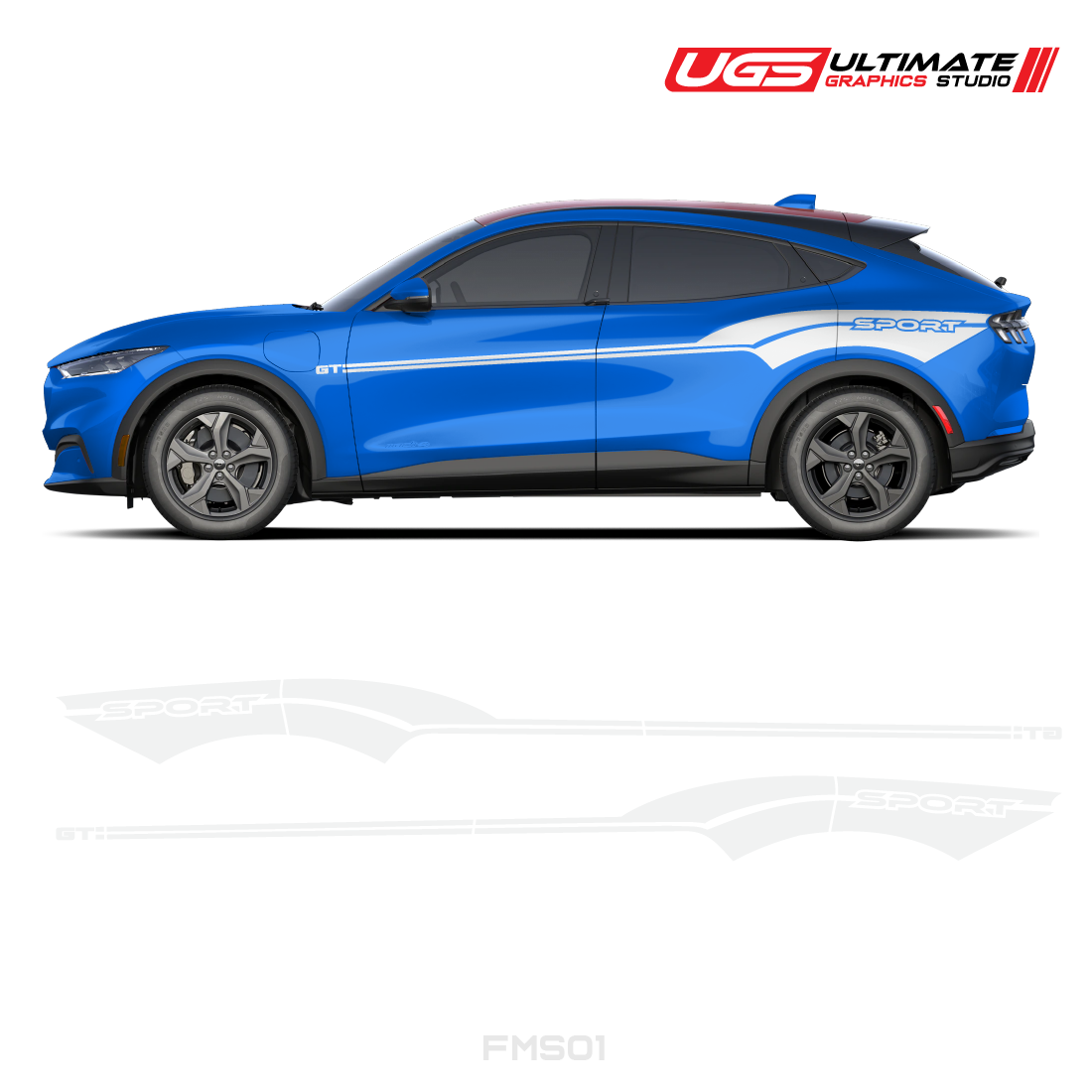 Vinyl Decals Graphics Custom Design Racing Stripe
