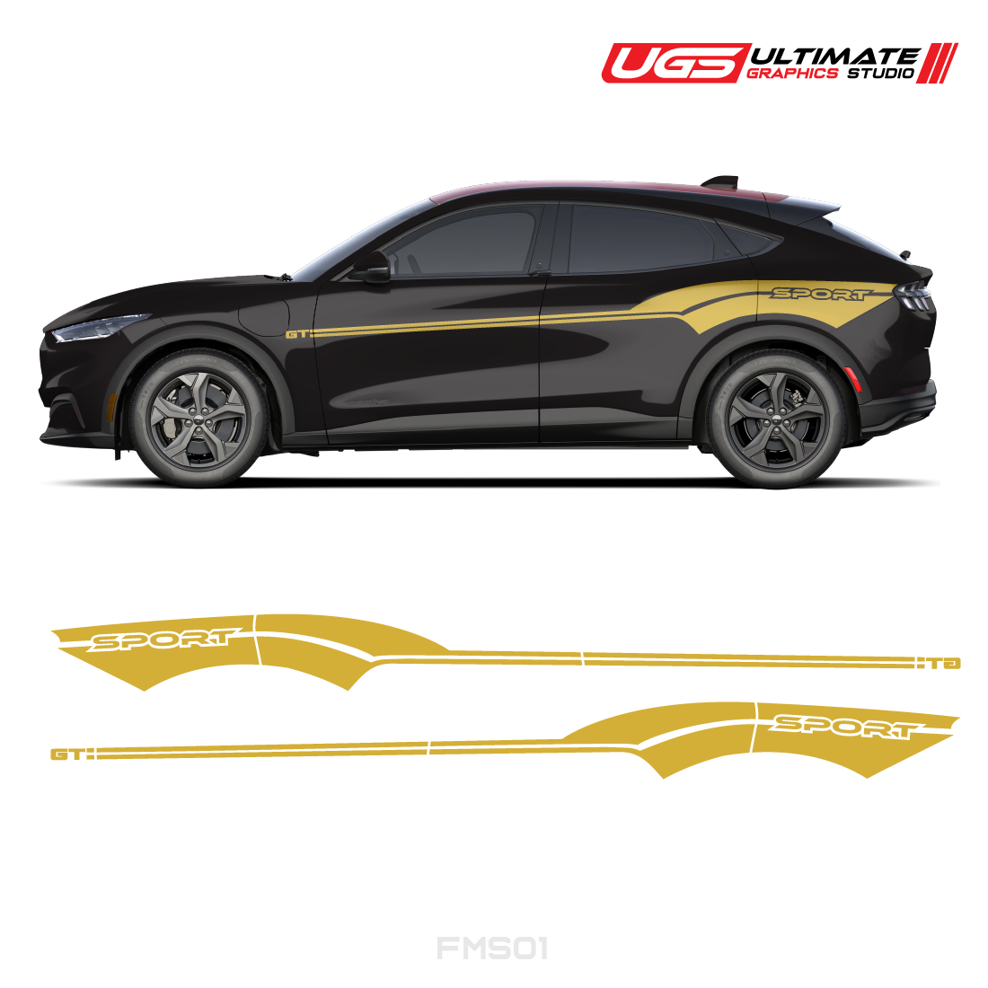Vinyl Decals Graphics Custom Design Racing Stripe