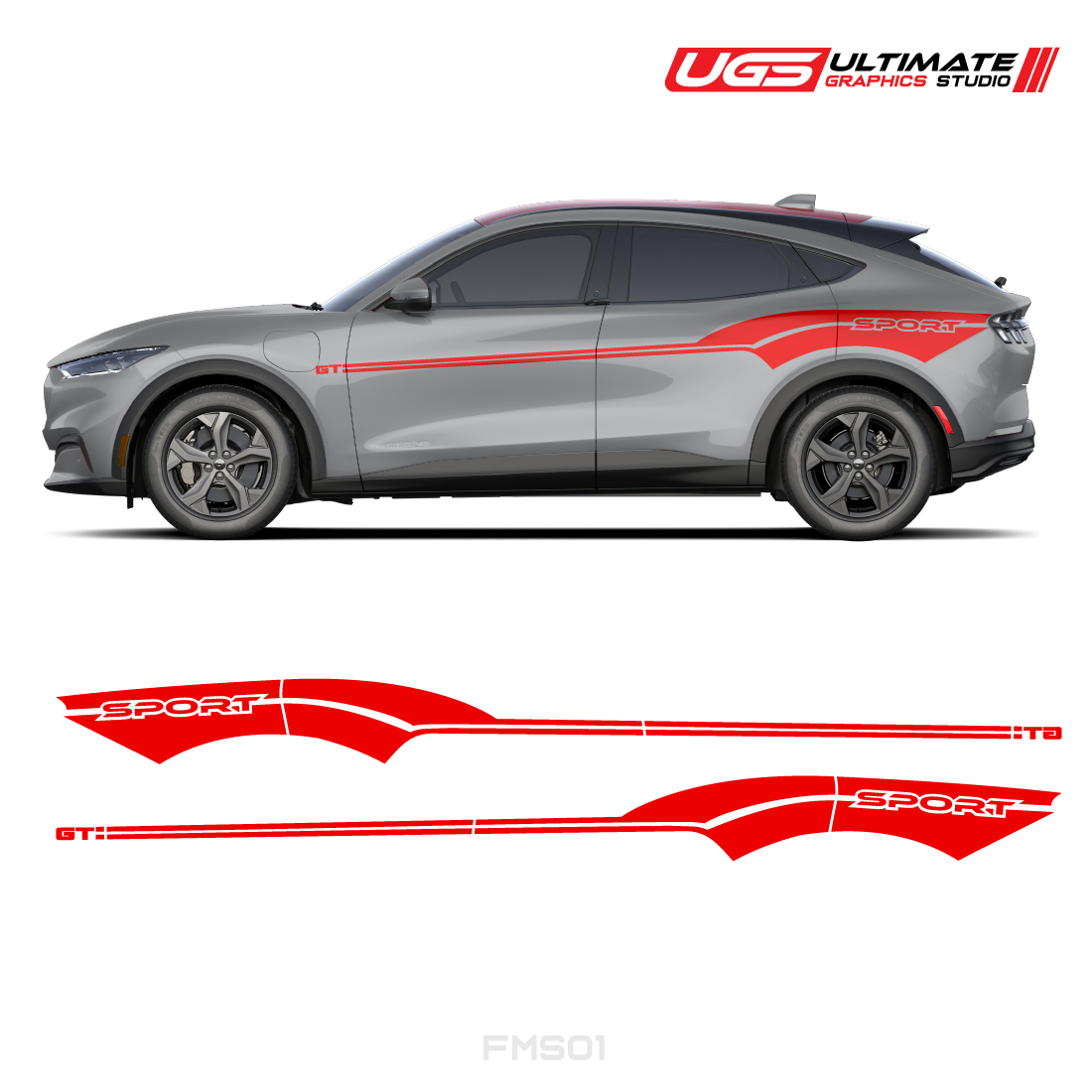 Vinyl Decals Graphics Custom Design Racing Stripe