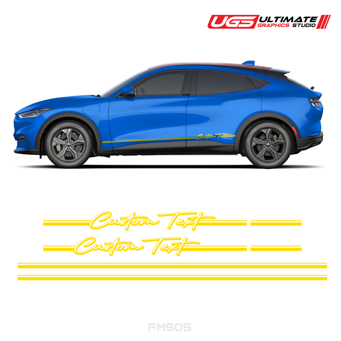 Vinyl Decals Graphics Custom Design Racing Stripe