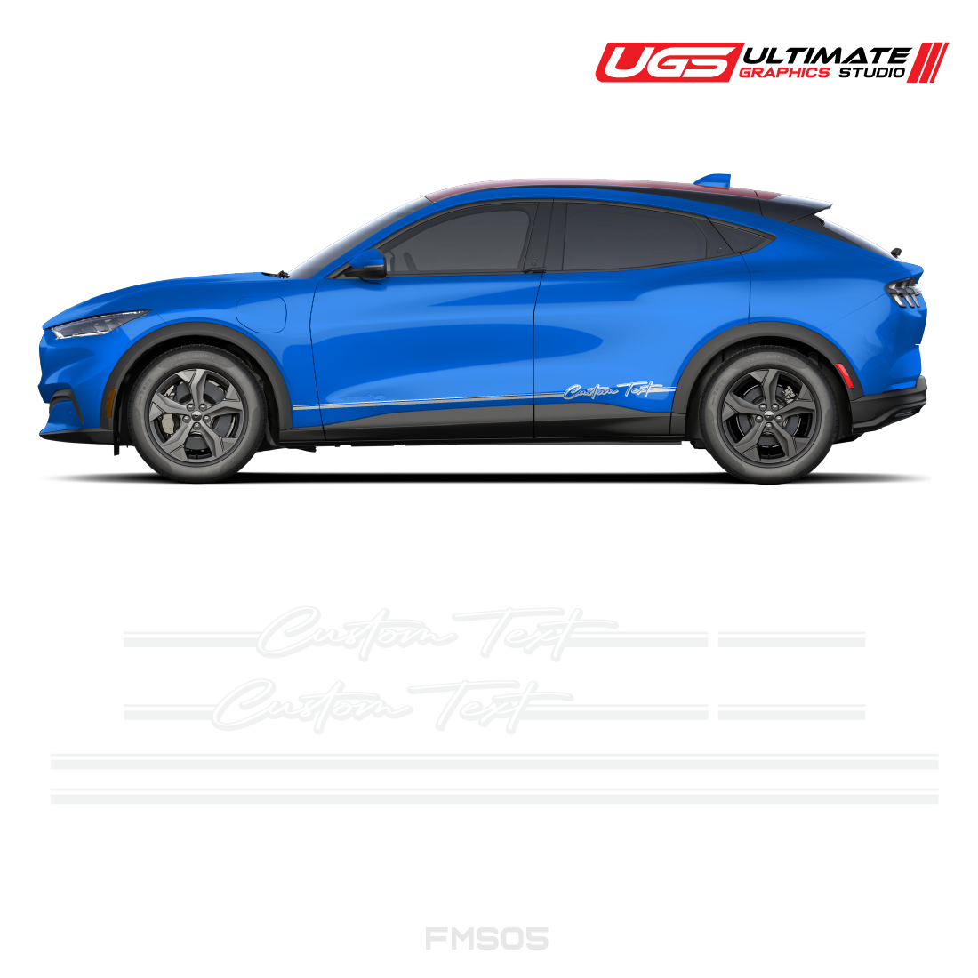 Vinyl Decals Graphics Custom Design Racing Stripe