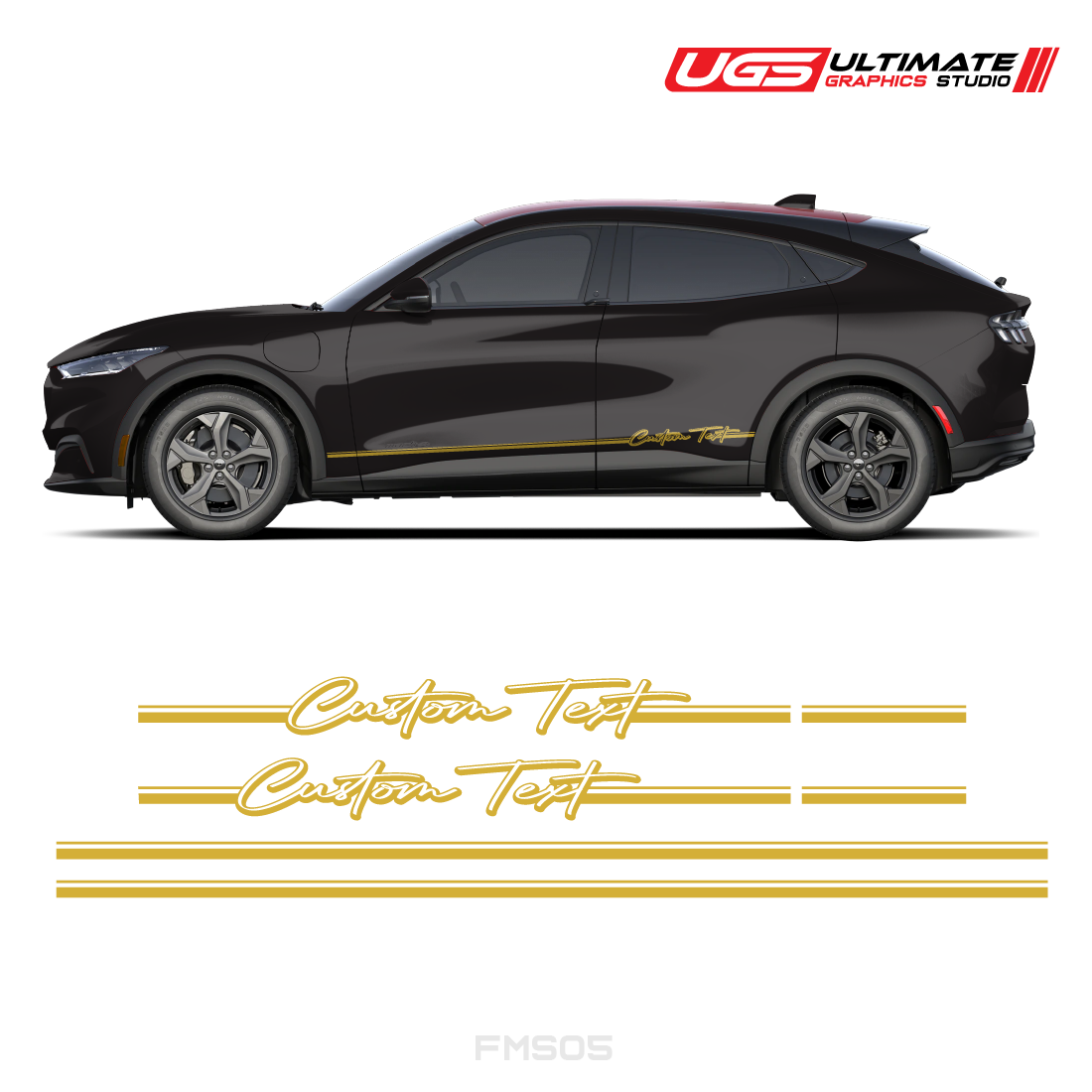 Vinyl Decals Graphics Custom Design Racing Stripe