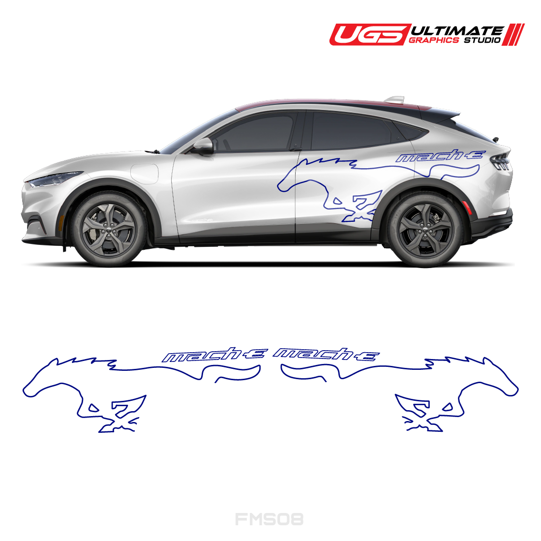 Vinyl Decals Graphics Custom Design Racing Stripe