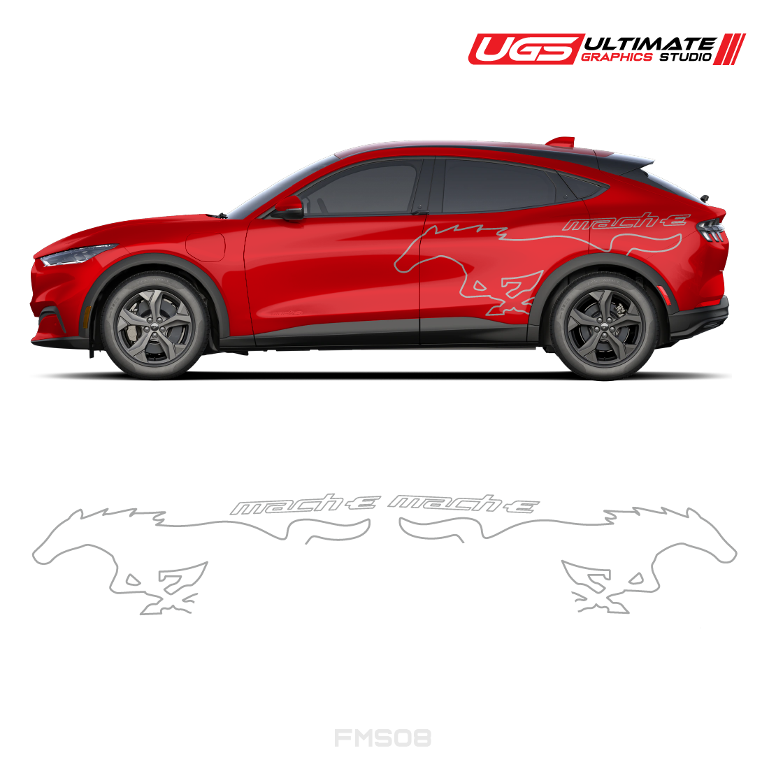 Vinyl Decals Graphics Custom Design Racing Stripe