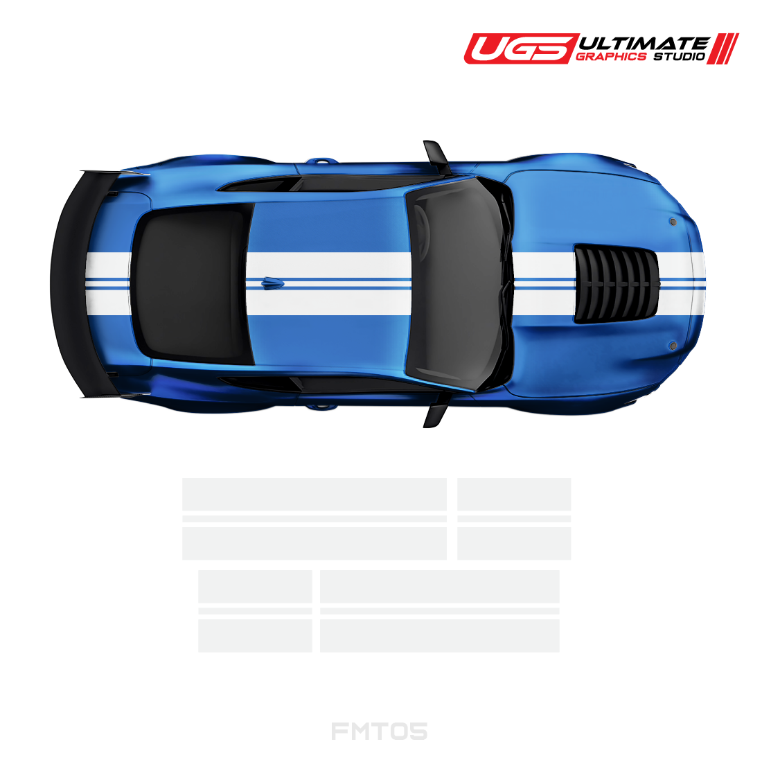 Vinyl Decals Graphics Custom Design Racing Stripe