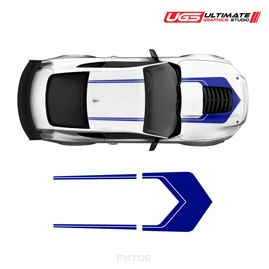 Vinyl Decals Graphics Custom Design Racing Stripe