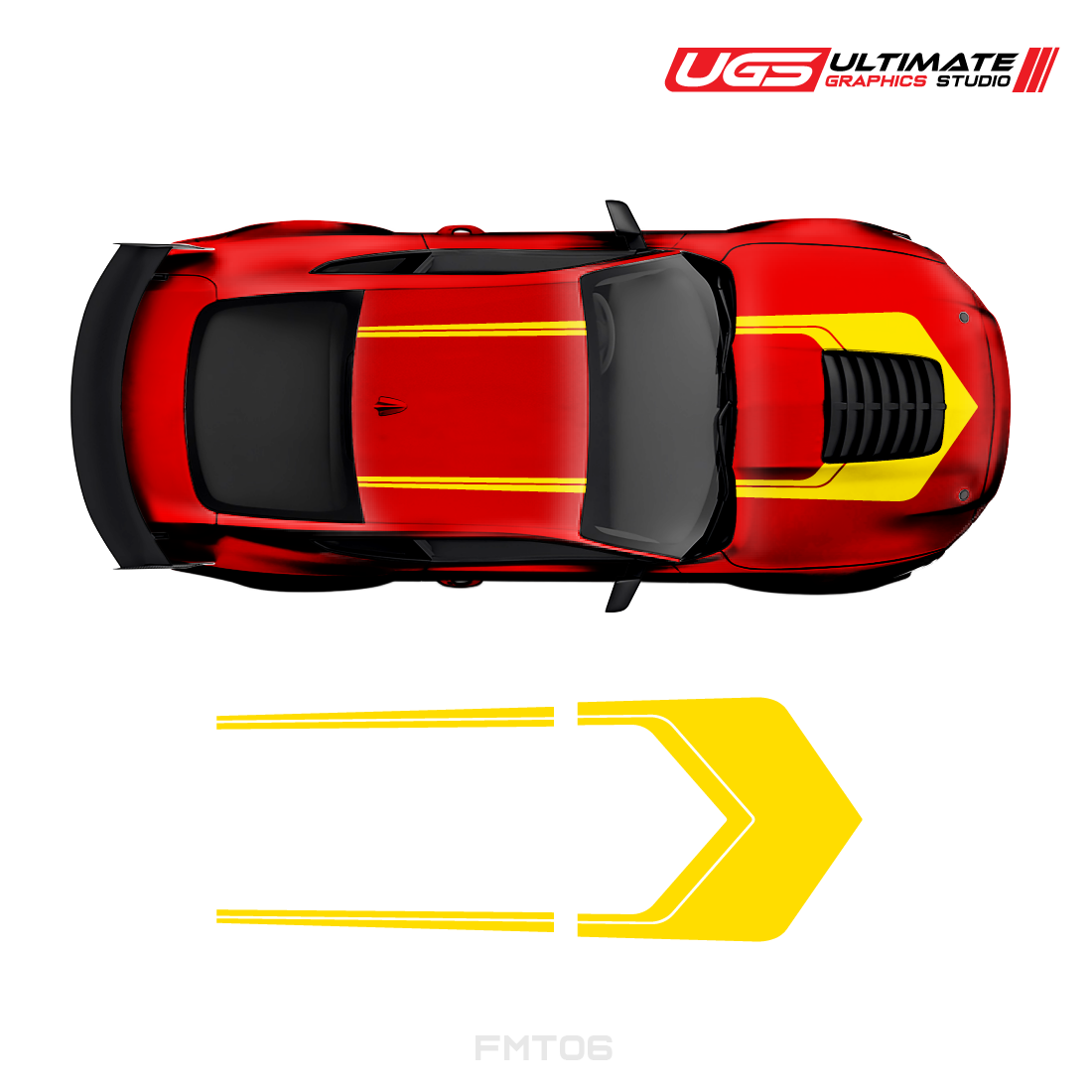 Vinyl Decals Graphics Custom Design Racing Stripe