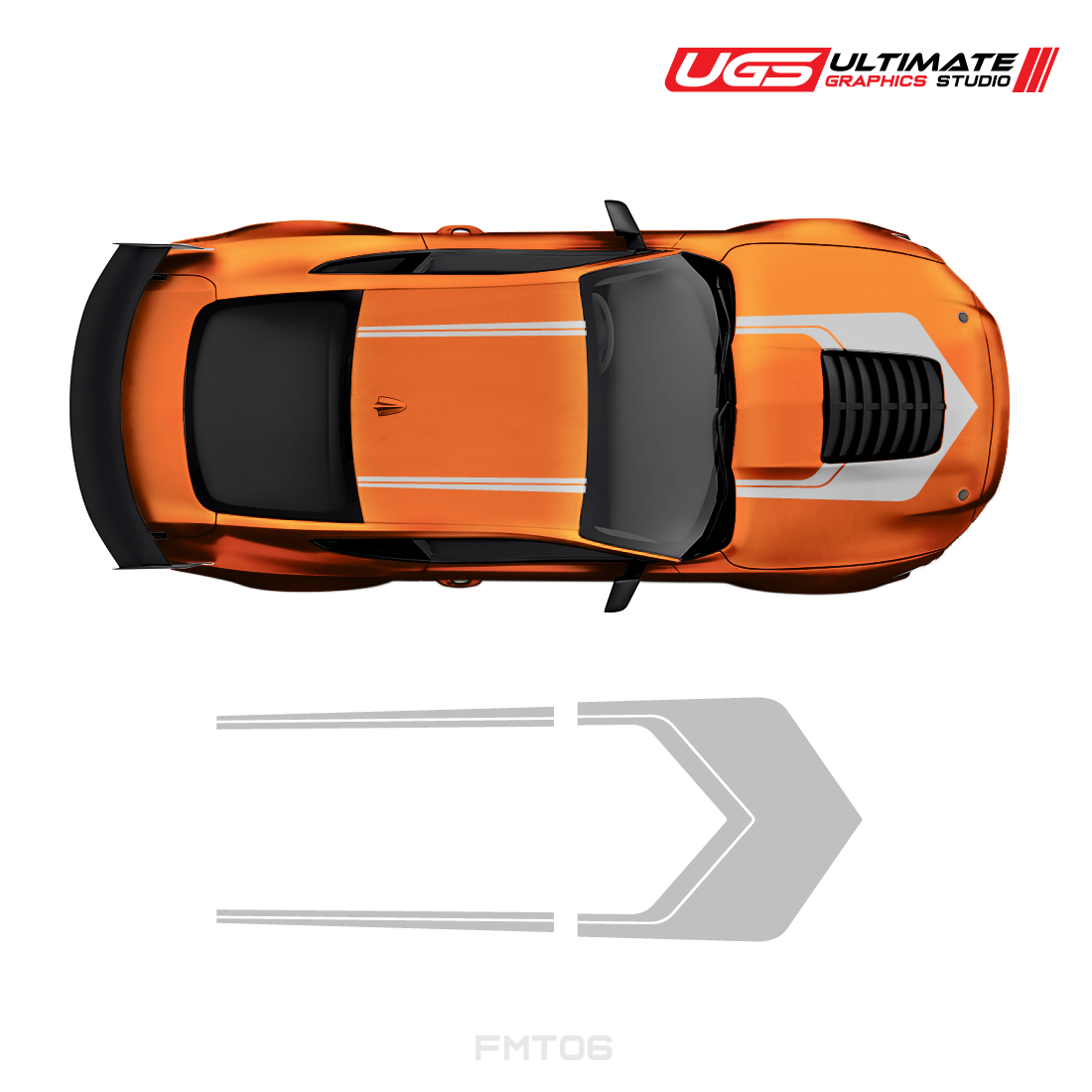 Vinyl Decals Graphics Custom Design Racing Stripe