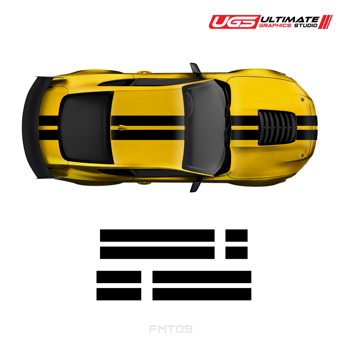 Vinyl Decals Graphics Custom Design Racing Stripe