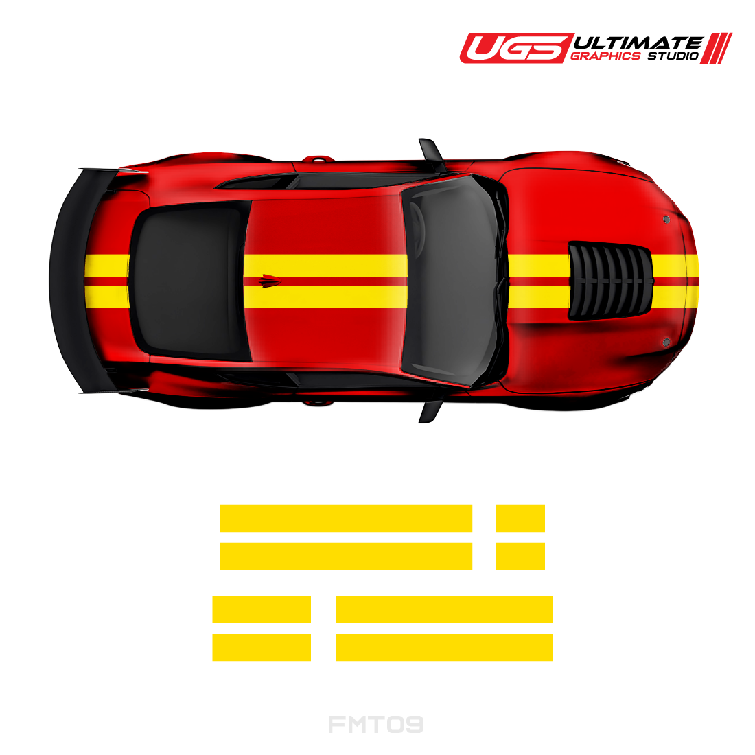 Vinyl Decals Graphics Custom Design Racing Stripe