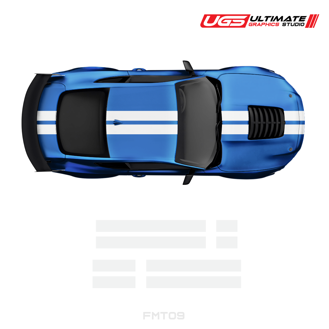 Vinyl Decals Graphics Custom Design Racing Stripe