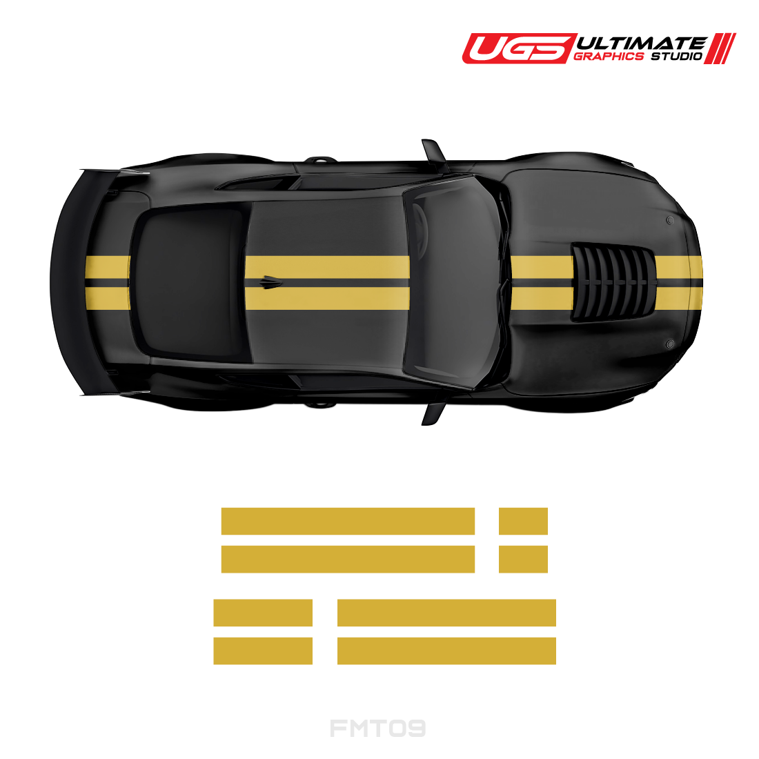 Vinyl Decals Graphics Custom Design Racing Stripe