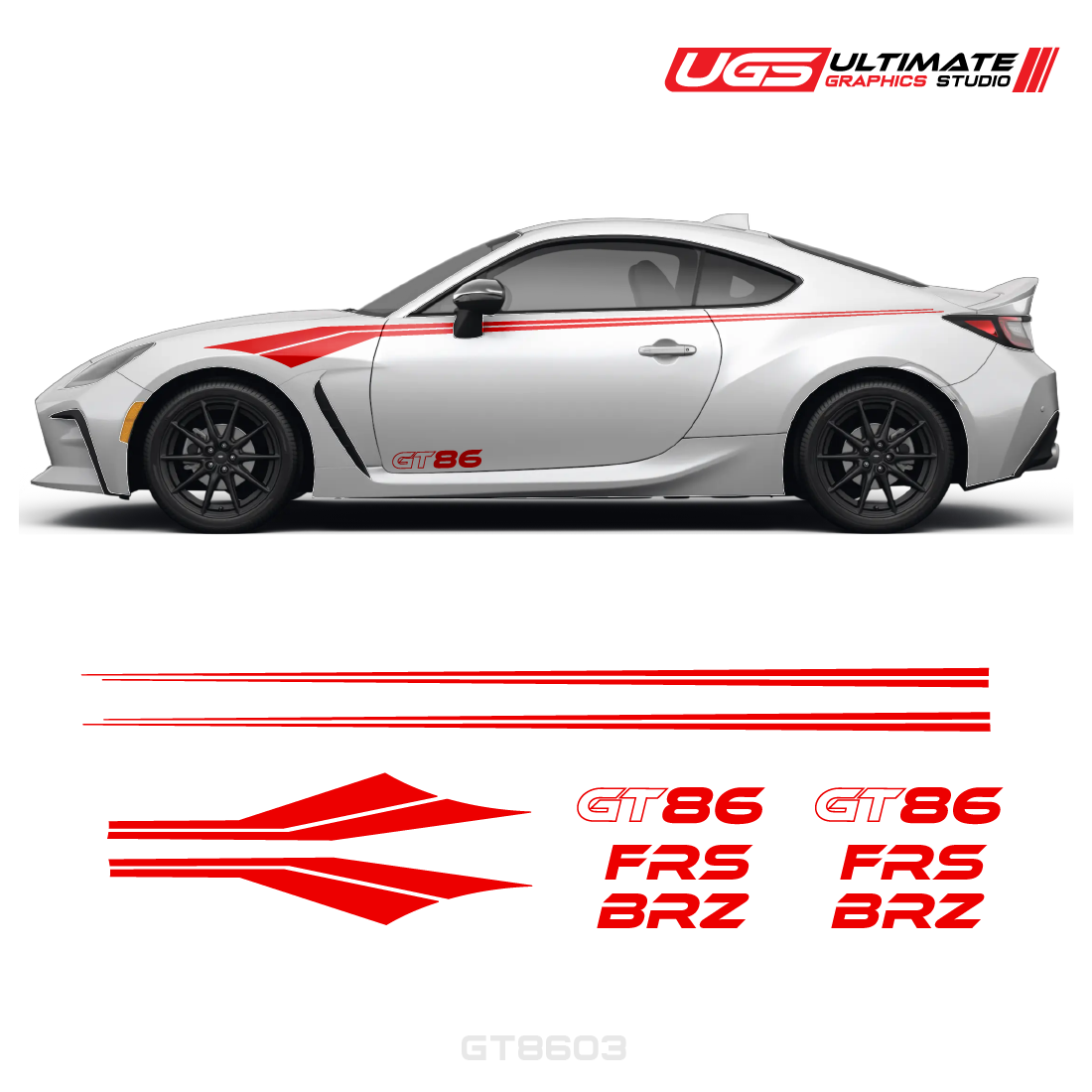 Vinyl Decals Graphics Custom Design Racing Stripe