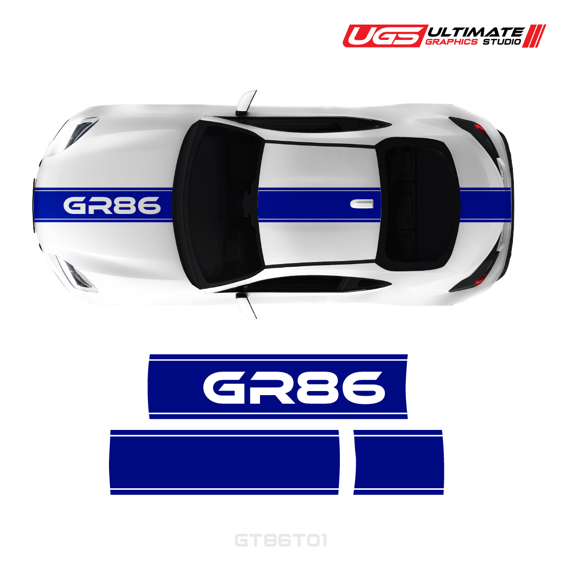 Vinyl Decals Graphics Custom Design Racing Stripe