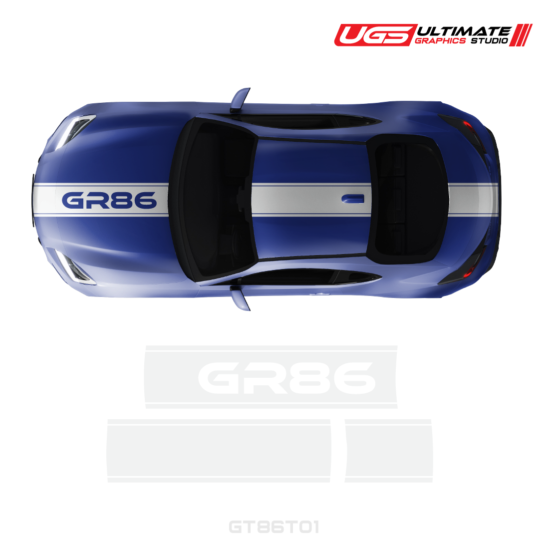 Vinyl Decals Graphics Custom Design Racing Stripe
