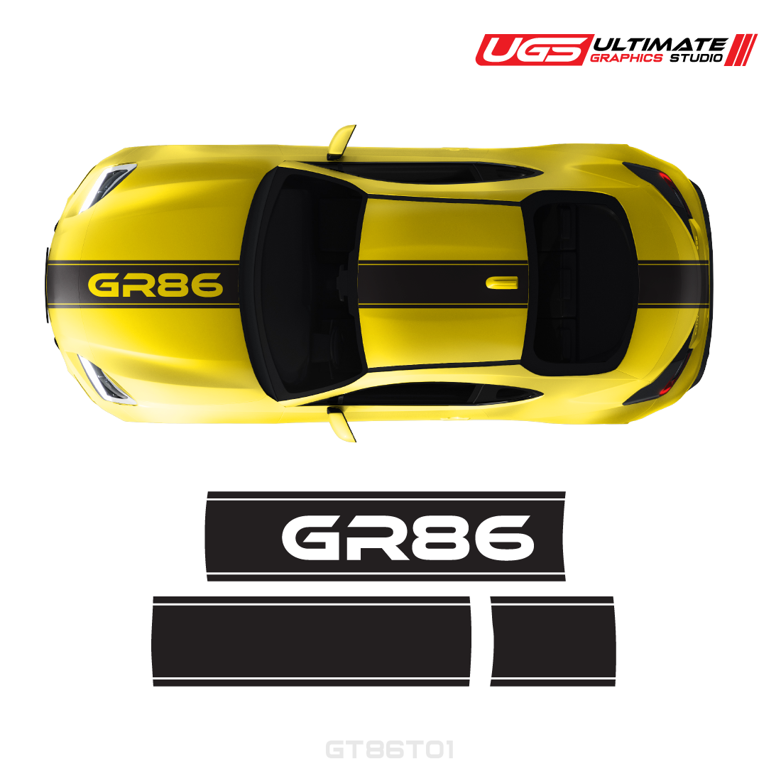 Vinyl Decals Graphics Custom Design Racing Stripe