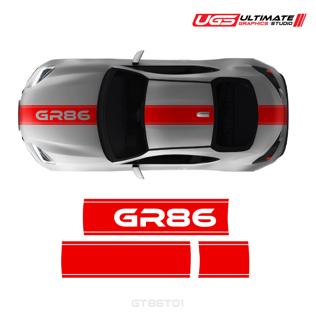 Vinyl Decals Graphics Custom Design Racing Stripe
