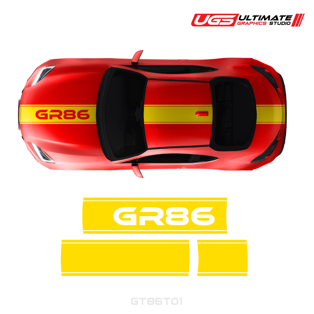 Vinyl Decals Graphics Custom Design Racing Stripe