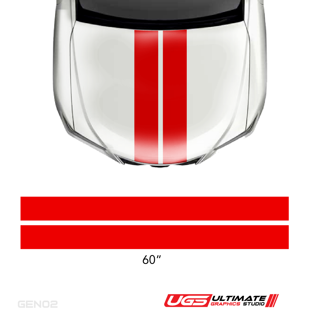 Vinyl Decals Graphics Custom Design Racing Stripe