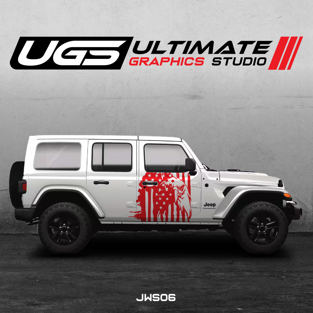 Jeep Wrangler Vinyl Decals Graphics Custom Design