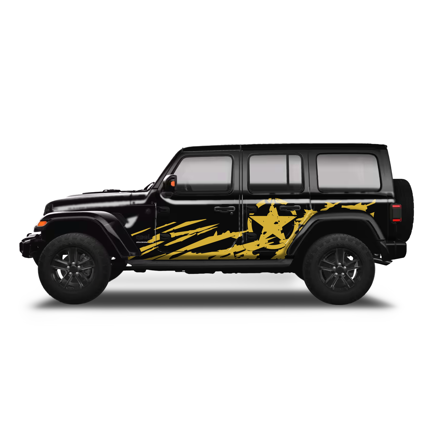 Jeep Wrangler Vinyl Decals Graphics Custom Design