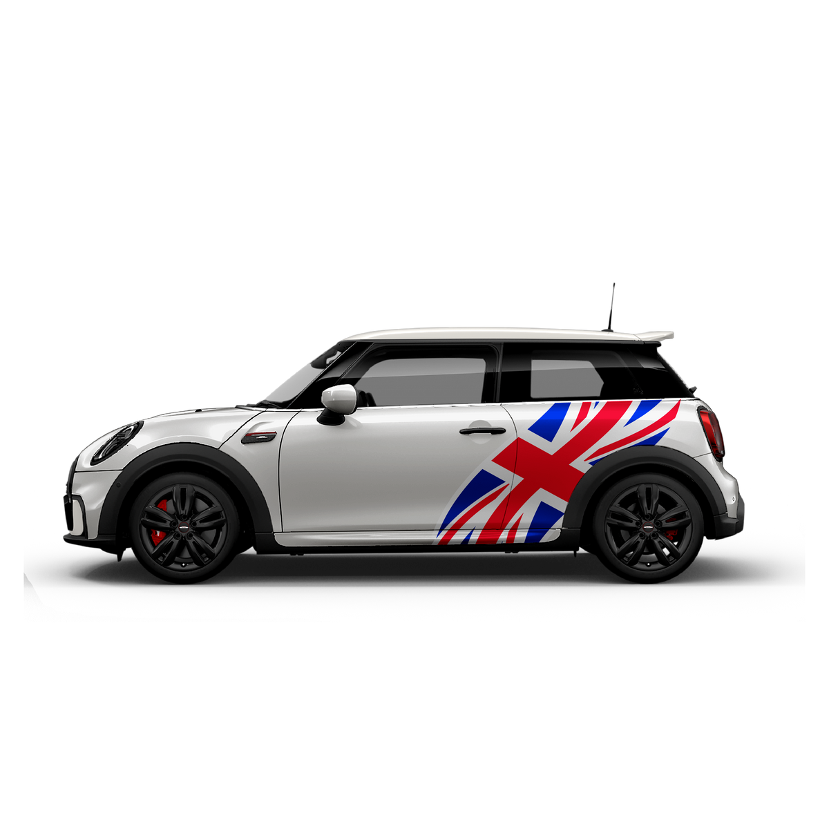 Mini Cooper Iconic Pattern Mini Cooper Vinyl Graphics | Decal Logos - Colors