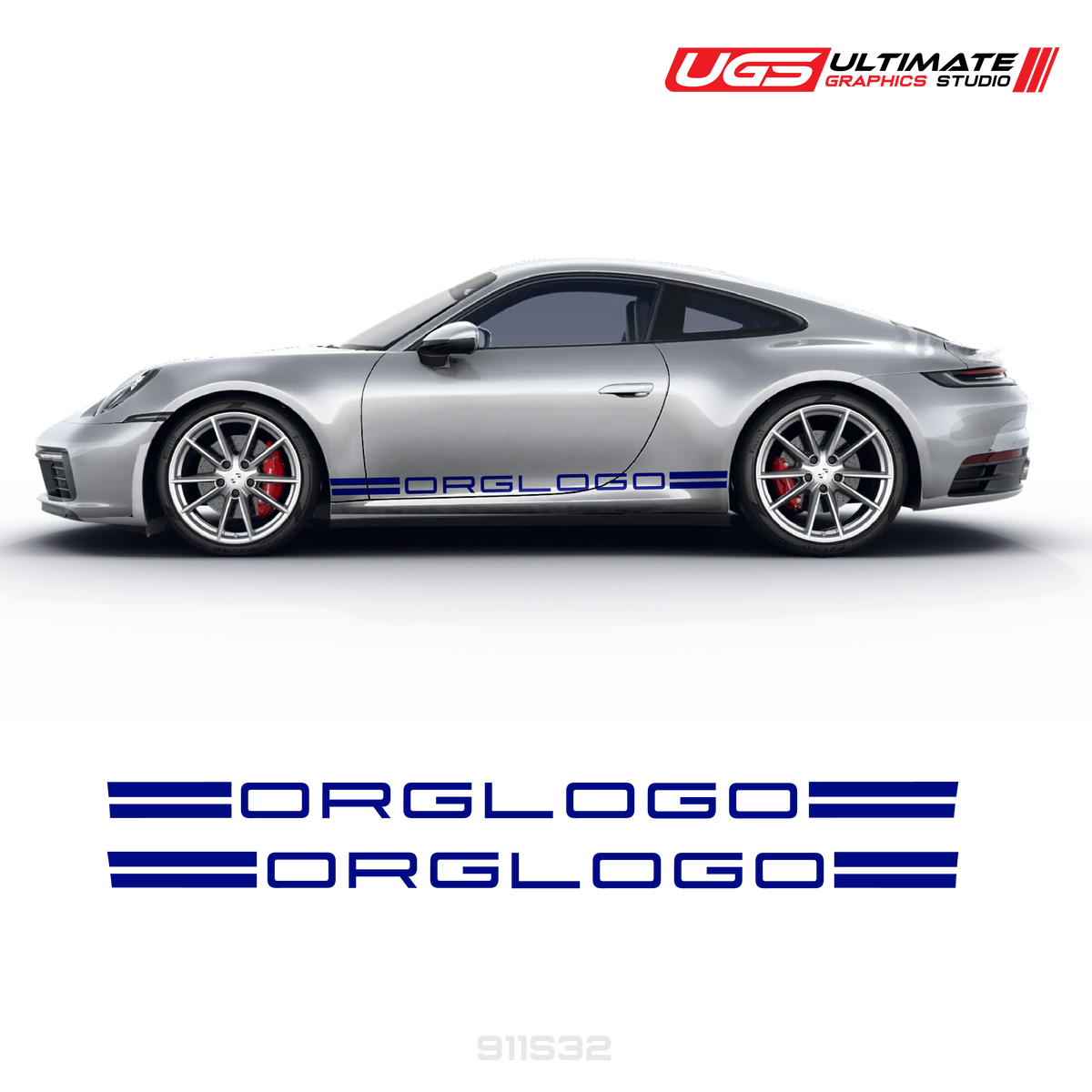 Side Rocker Graphics fits Porsche 911 – Ultimate Graphics Studio