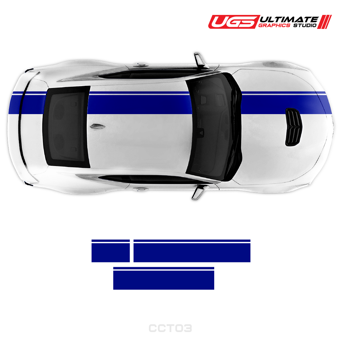 Vinyl Decals Graphics Custom Design Racing Stripe