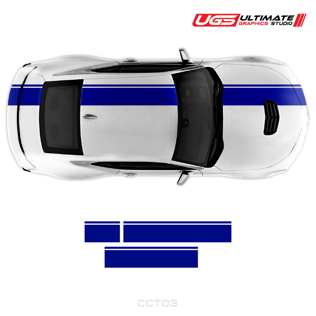 Vinyl Decals Graphics Custom Design Racing Stripe