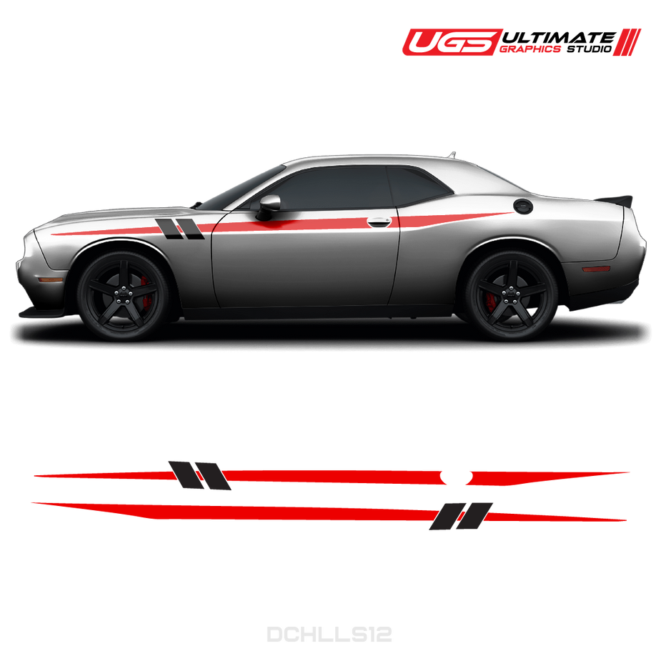 Dodge Challenger Side Graphics – Ultimate Graphics Studio