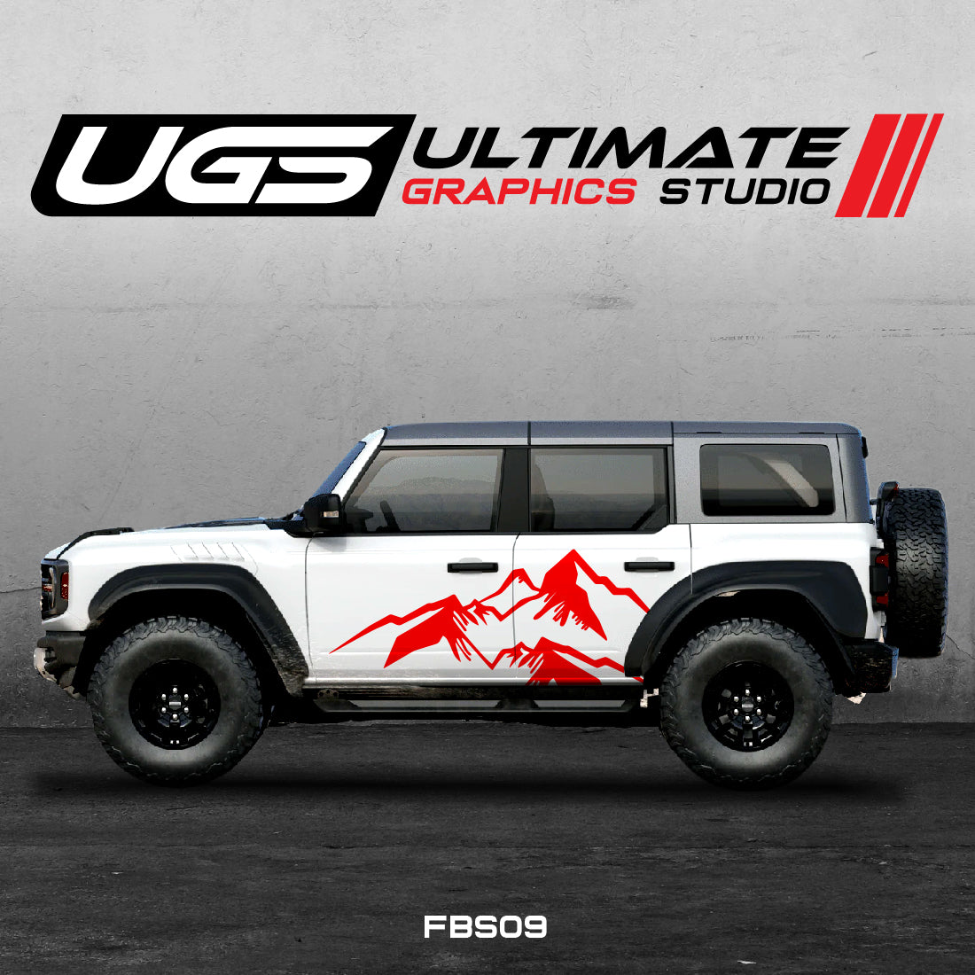 Bronco R Graphics Ford Bronco Graphics | Vinyl Kits - Patterns - Text – Ultimate Graphics ...