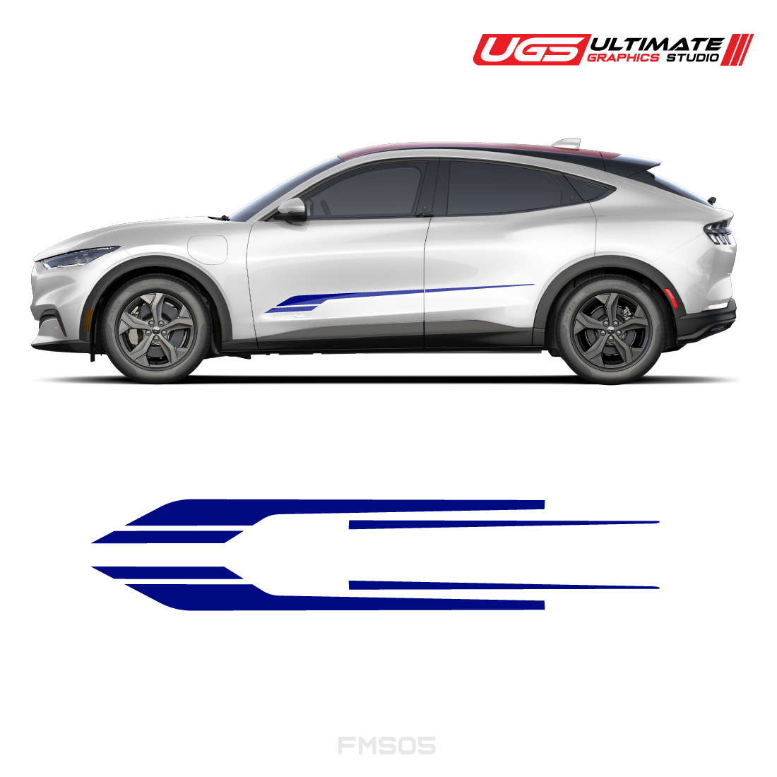 Ford Mach-E Side Accent Graphics – Ultimate Graphics Studio