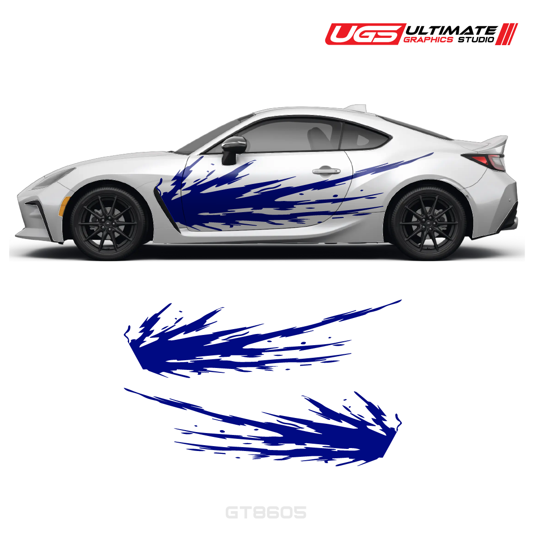 Vinyl Decals Graphics Custom Design Racing Stripe