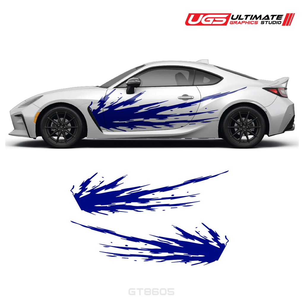 Vinyl Decals Graphics Custom Design Racing Stripe