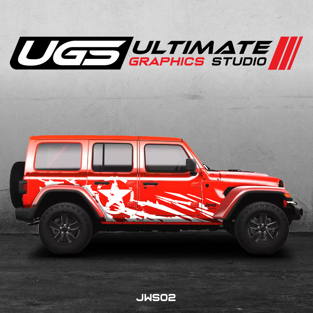 Jeep Wrangler Vinyl Decals Graphics Custom Design