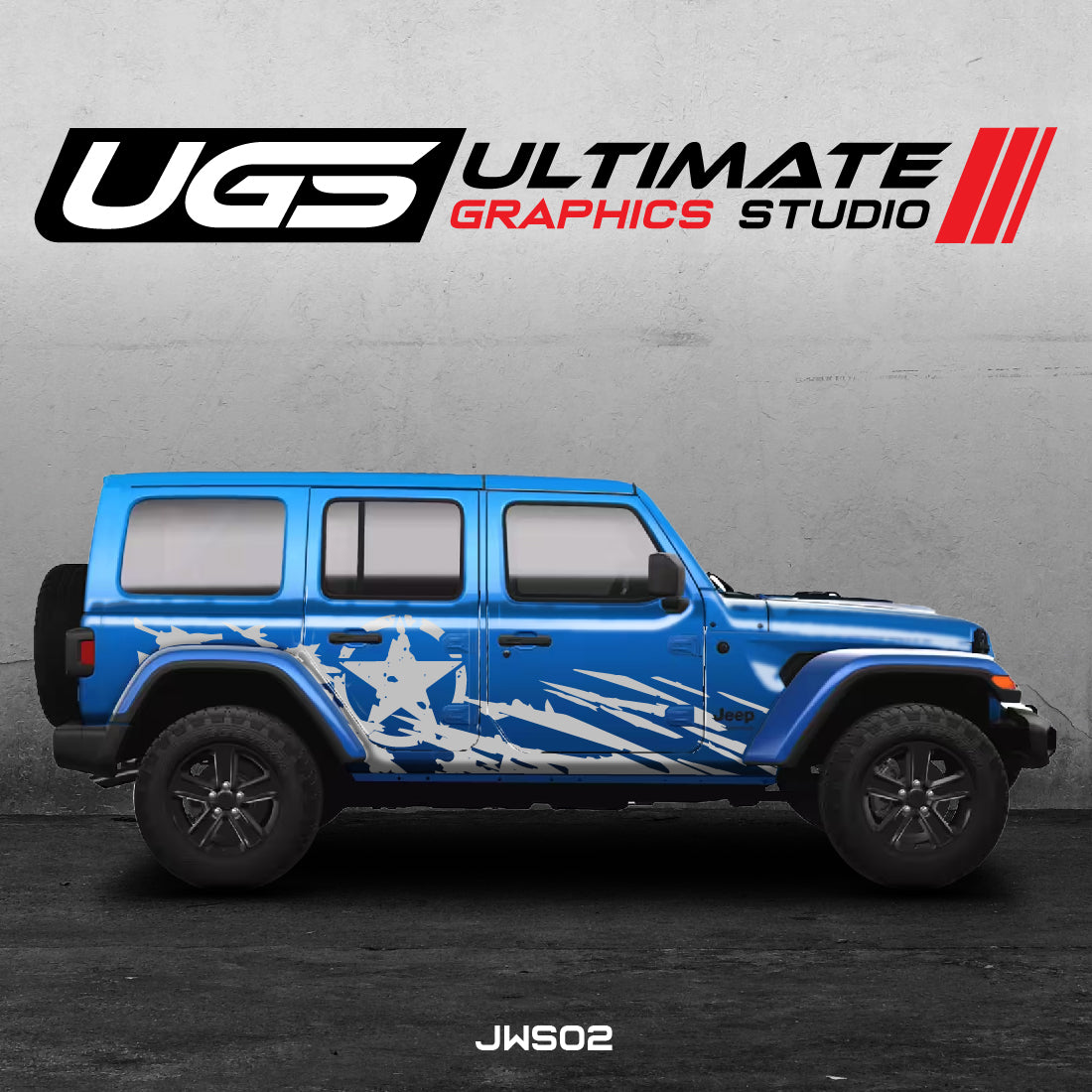 Jeep Wrangler Vinyl Decals Graphics Custom Design