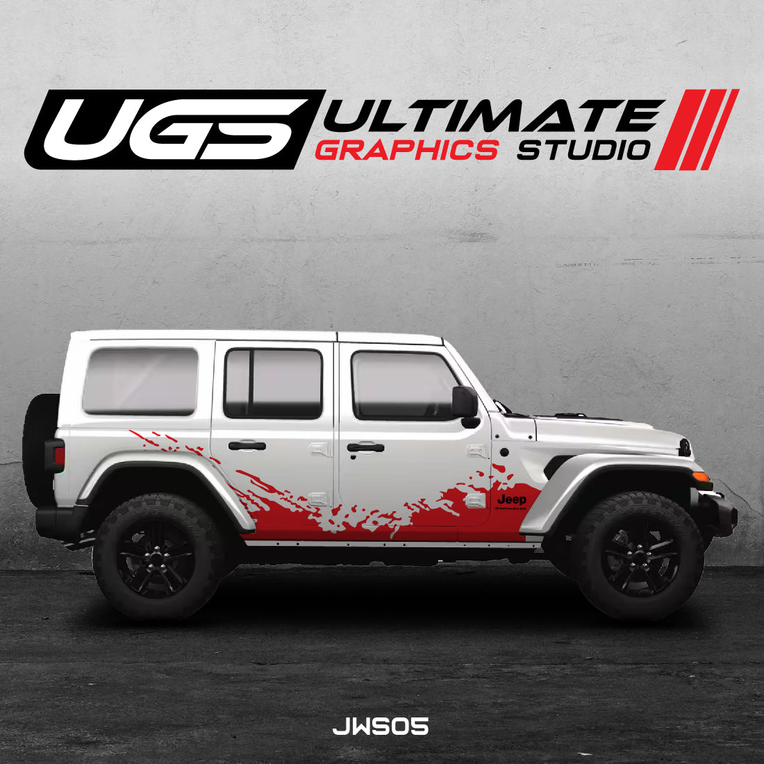 Jeep Wrangler Vinyl Decals Graphics Custom Design