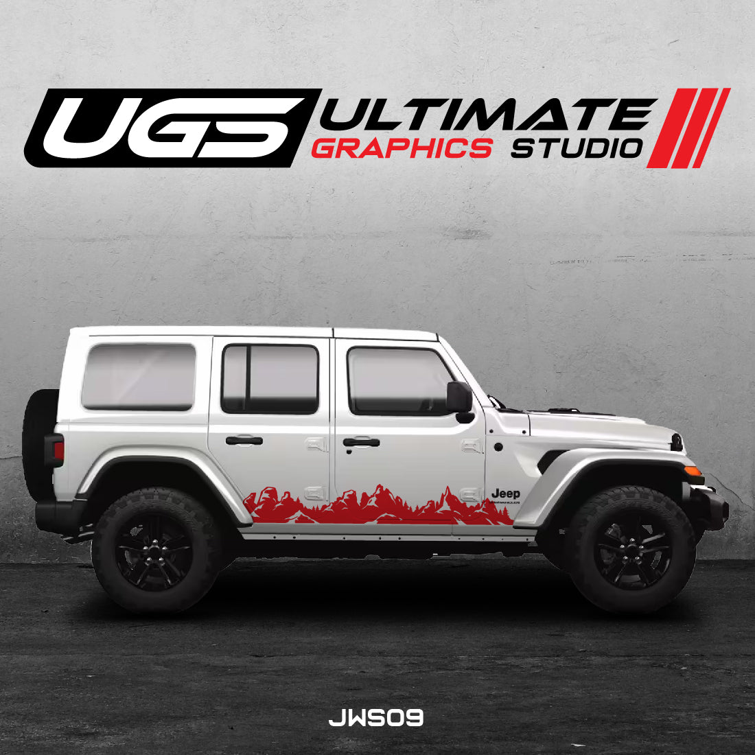 Jeep Wrangler Vinyl Decals Graphics Custom Design