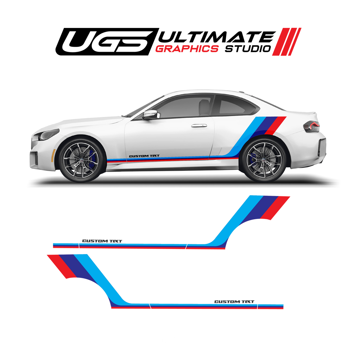BMW - Performance Graphics - Red, Navy, Light Blue – Ultimate Graphics ...