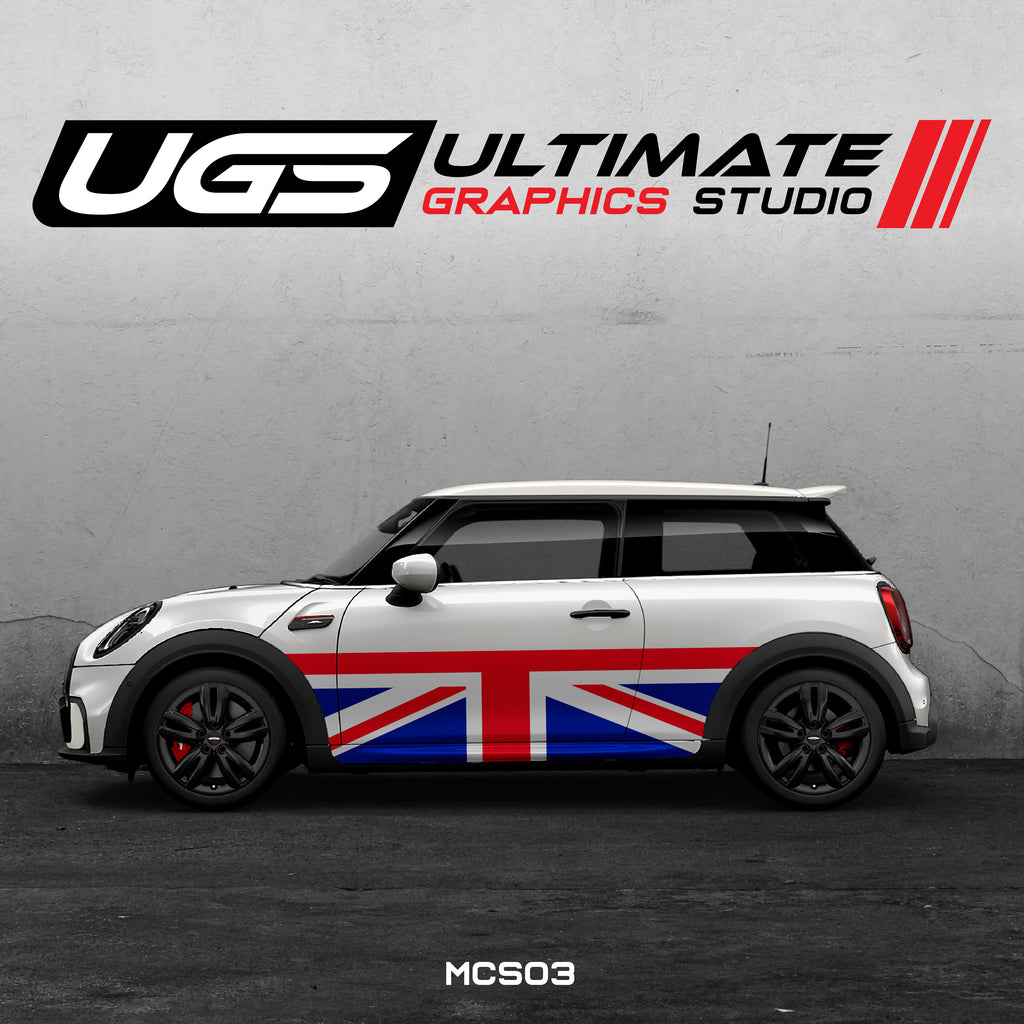 Mini Cooper R60 Graphics Mini Cooper Vinyl Graphics | Decal Logos - Colors