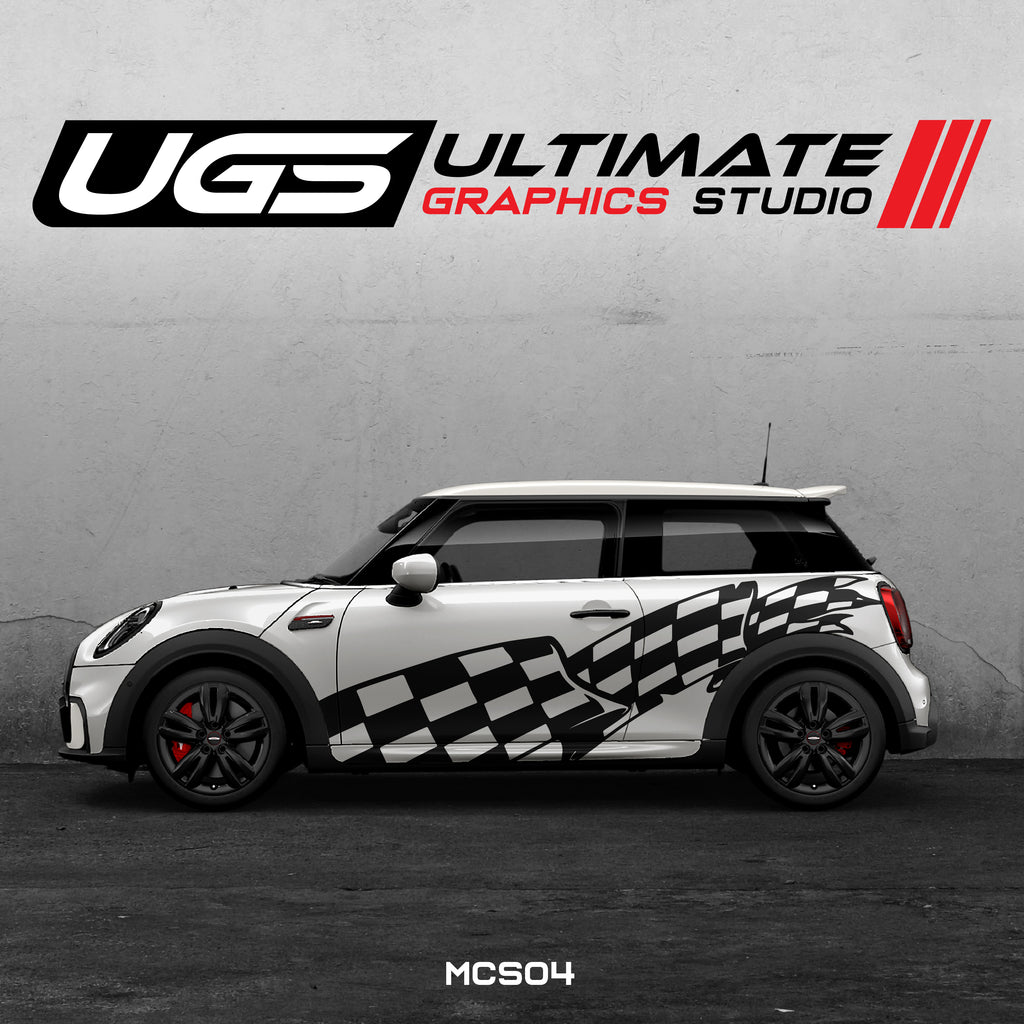 Mini Cooper Vinyl Graphics | Decal Logos - Colors