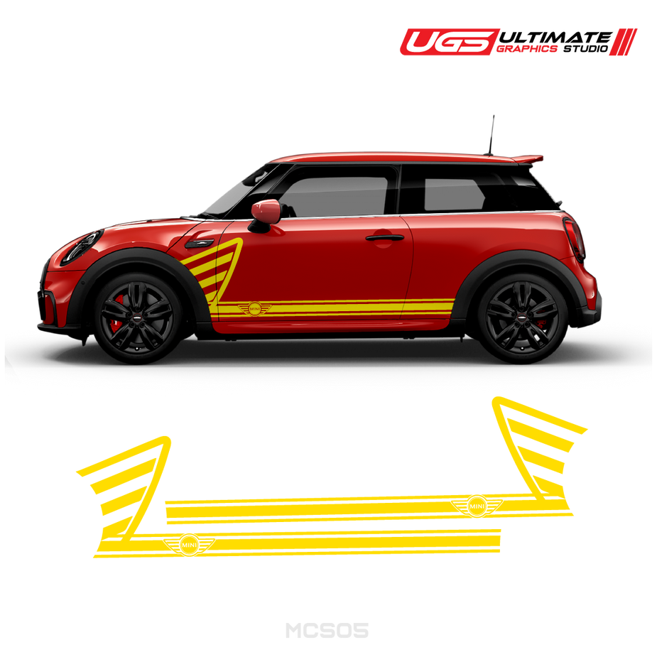 Mini Cooper Side Logo Graphics – Ultimate Graphics Studio