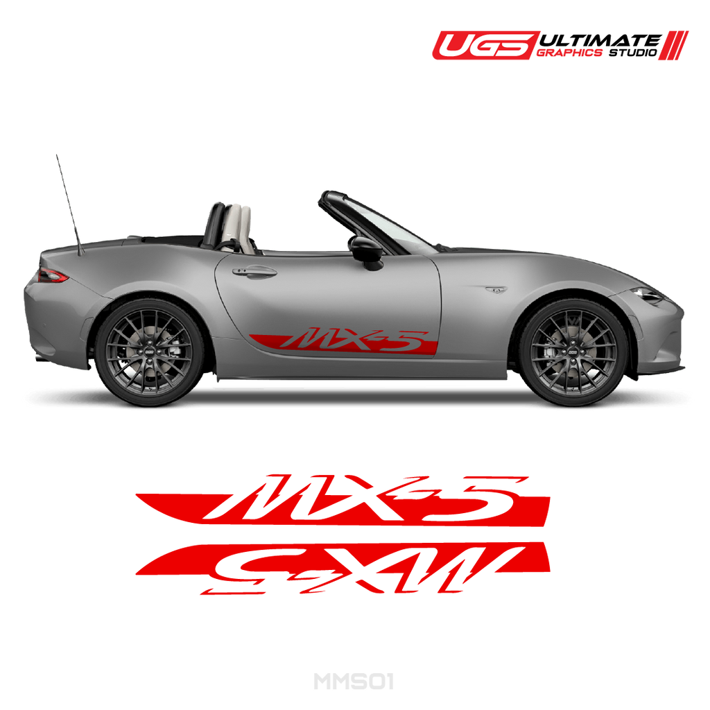 Mazda Miata Side Graphics MX-5