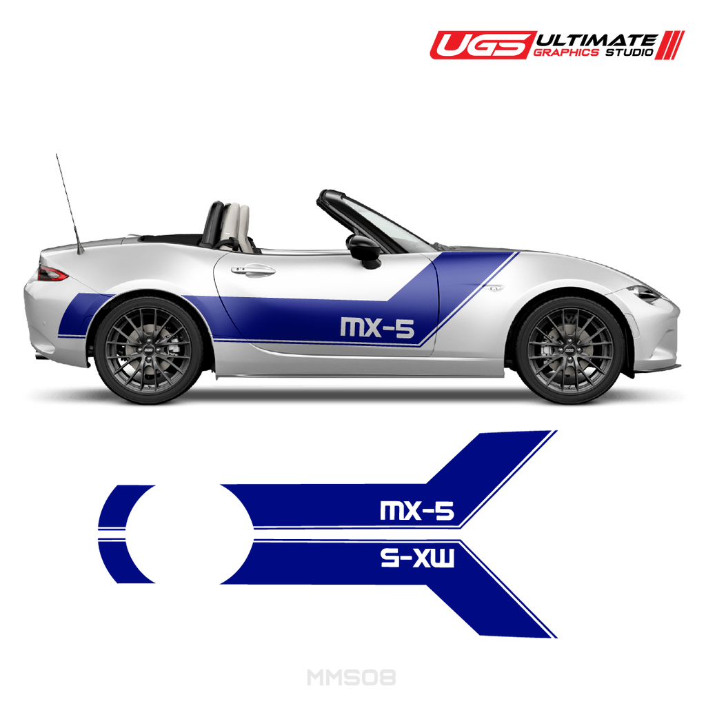 Mazda Miata Side Graphics MX-5