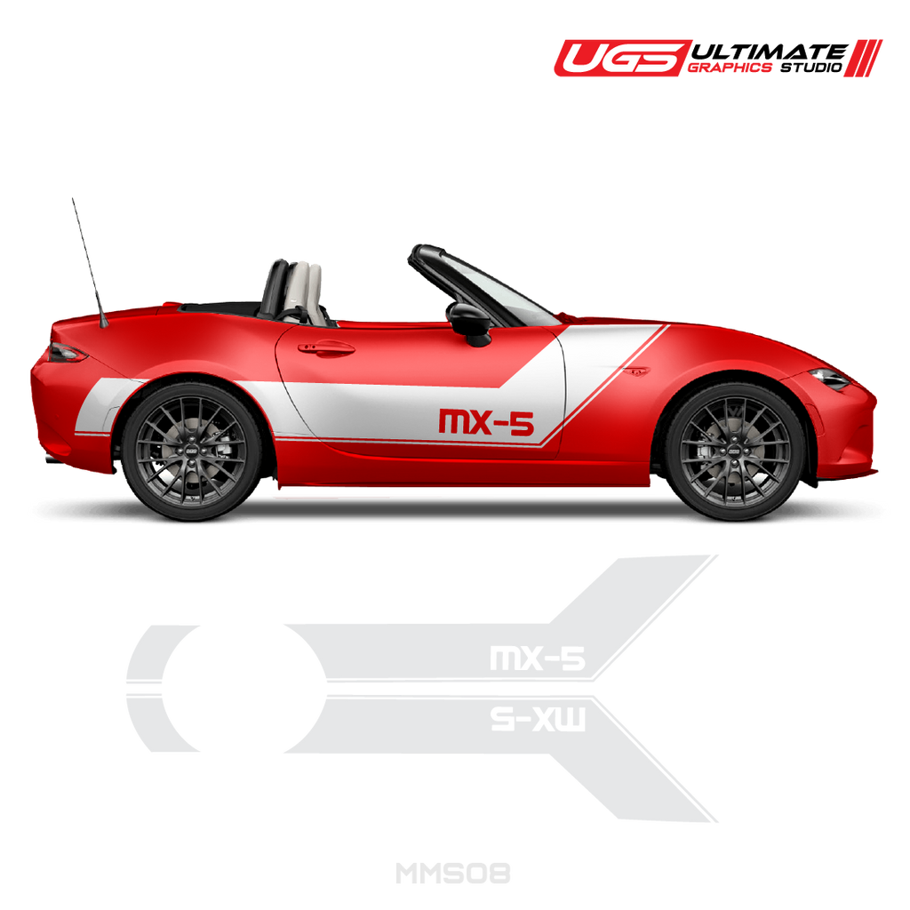 Mazda Miata Side Graphics MX-5