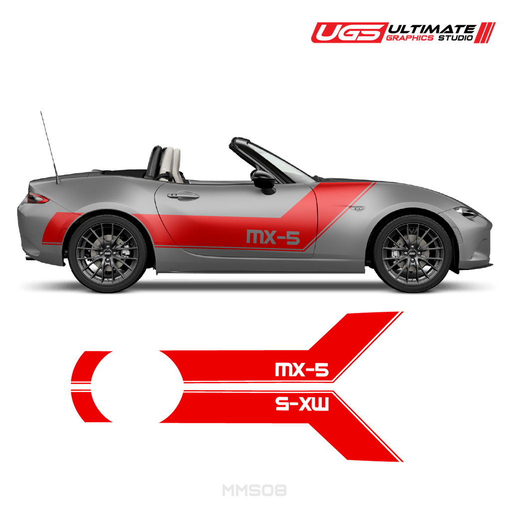 Mazda Miata Side Graphics MX-5