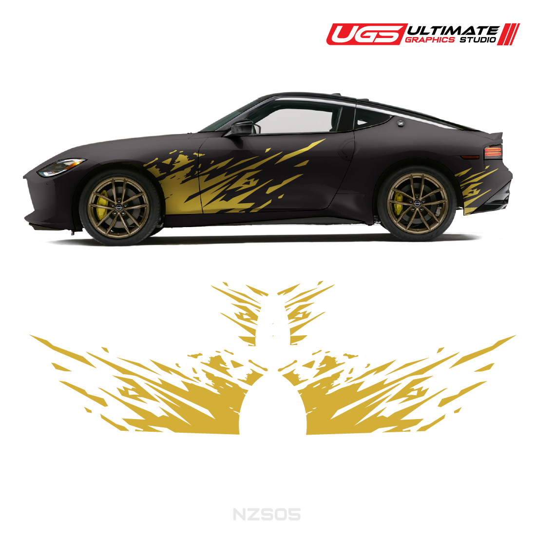 Nissan Z Splash Side Graphics – Ultimate Graphics Studio