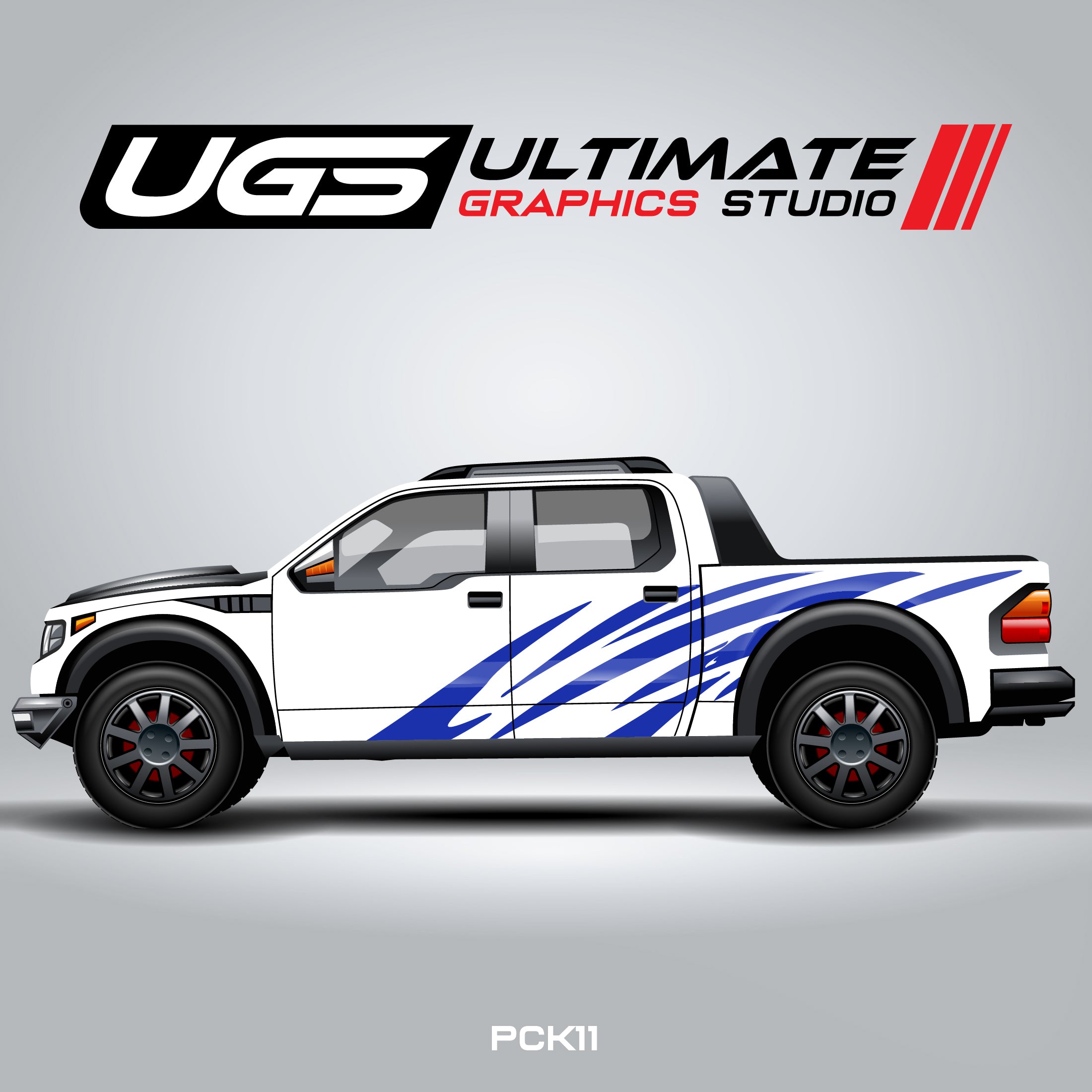 Pickup Curved Lines Graphics – Ultimate Graphics Studio